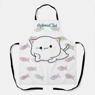 Tablier Cheeky Kawaii Style Kitten  