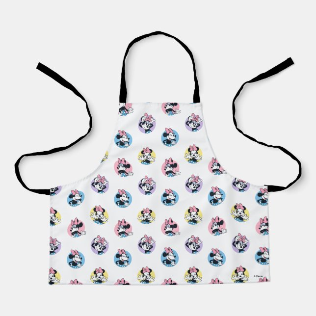 Tablier Cheerful Minnie Mouse Polka Dot Pattern (Recto)