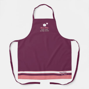 Tablier Chef Apron avec son nom