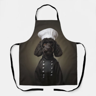 Tablier Chef chien de caniche