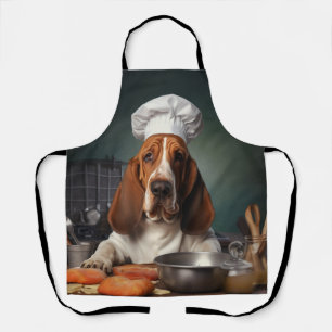 Tablier Chef de chien Basset Hound