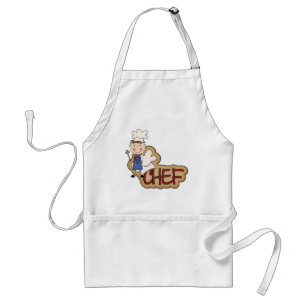 Tablier Chef de garçon - T-shirts et cadeaux blancs