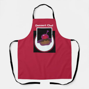 Tablier Chef de pâtisserie Dk Red  