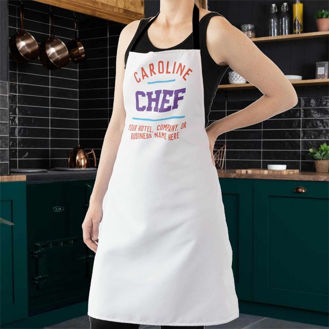 Tablier Chef d'hôtel, cuisinier ou chef de restaurant (Créateur téléchargé)
