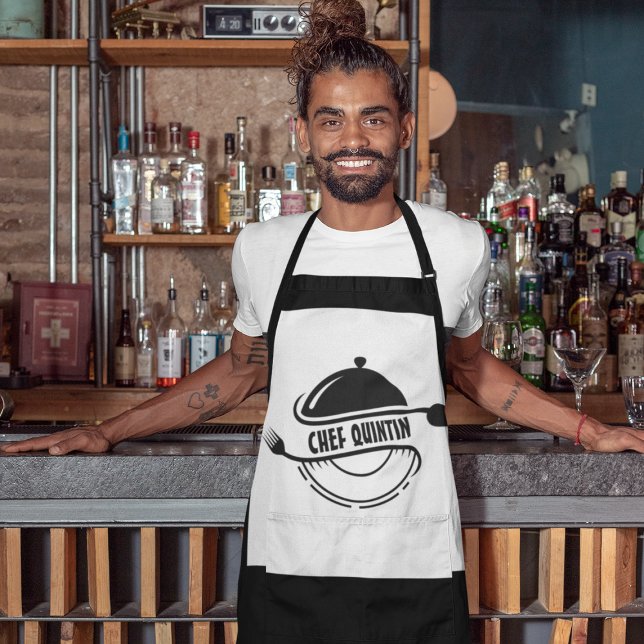 Tablier Chef drôle personnalisé (Créateur téléchargé)