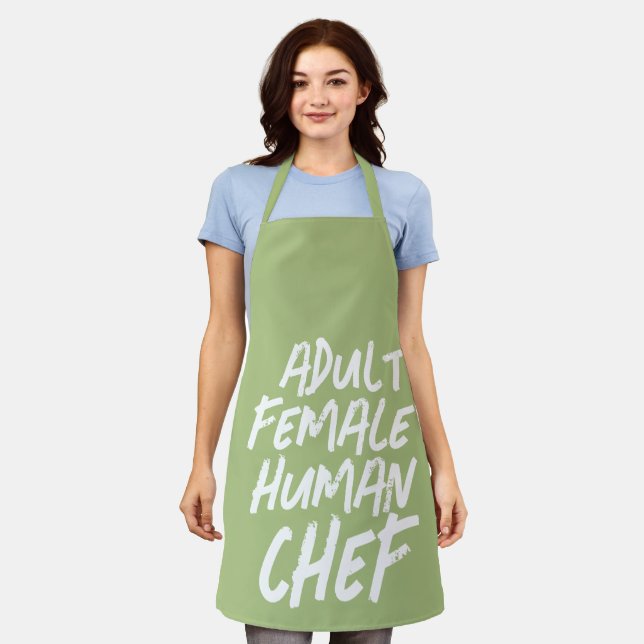 TABLIER CHEF FEMME (Porté)