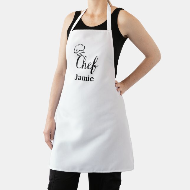 Tablier Chef Imprimé Apron, Chef (Insitu)