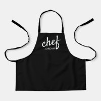 Chef moderne de l'enfant Script Type Nom Personnal