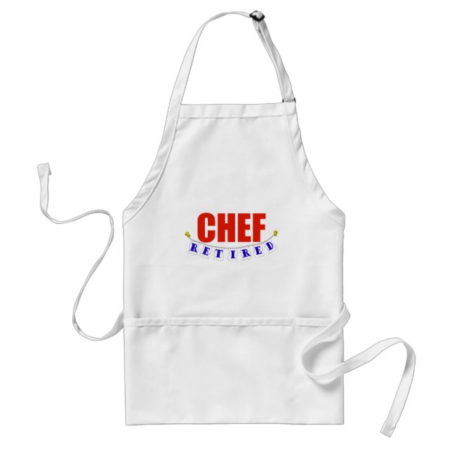 TABLIER CHEF RETRAITÉ (Devant)