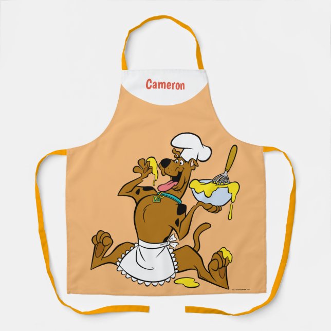 Tablier Chef Scooby Doo Thanksgiving (Recto)