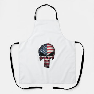 Tablier Chemise 4 juillet pour femmes hommes drapeau améri