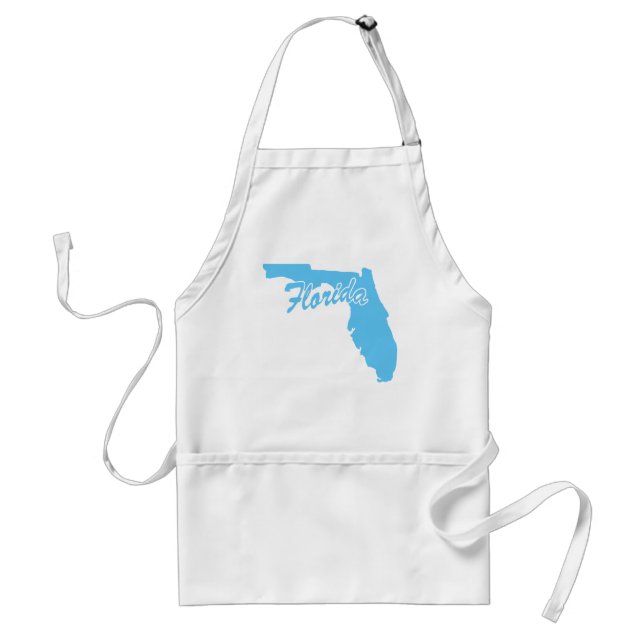 Tablier Chemise Adulte Floride pour Adulte (Devant)
