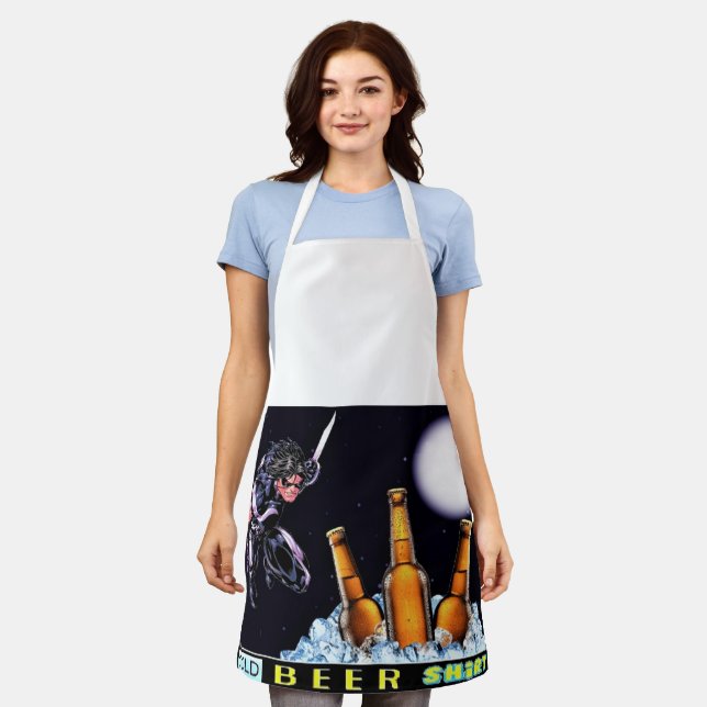 Tablier Chemise Cold Beer (Porté)