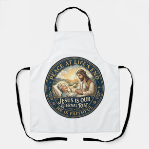 Tablier Chemise de confort Jésus Hospice en fin de vie Chr