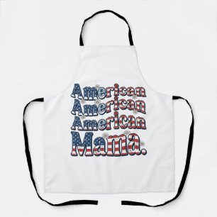 Tablier Chemise de gravure vintage patriotique American Ma