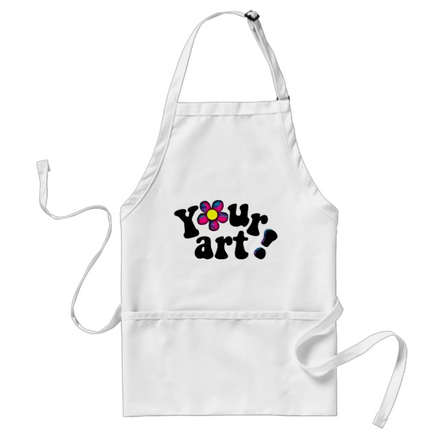 Tablier Chemise de l'art du peintre fait sur commande (Devant)