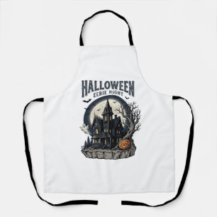 Tablier Chemise de Maison Hantée Gravure Vintage Saison So