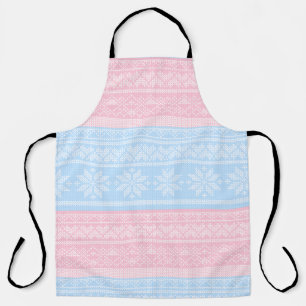 Tablier Chemise de Noël tricotée d'hiver Cadeau de vacance