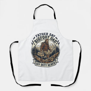 Tablier Chemise de papa Bigfoot pour la fête des pères Mod