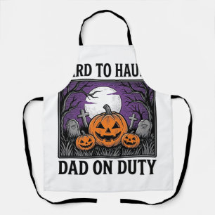 Tablier Chemise de papa Halloween difficile à hanter drôle