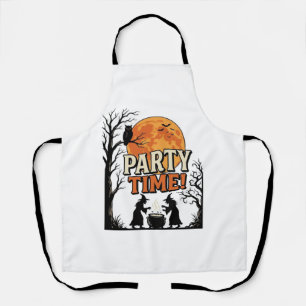 Tablier Chemise de sorcière de chaudron de fête d'Hallowee
