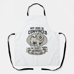 Tablier Chemise drôle pour amateur de chien avec gravure v