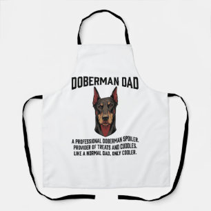 Tablier Chemise pour amateur de chien gravure vintage papa