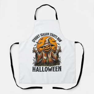 Tablier Chemise sorcière citrouille épouvantail Halloween
