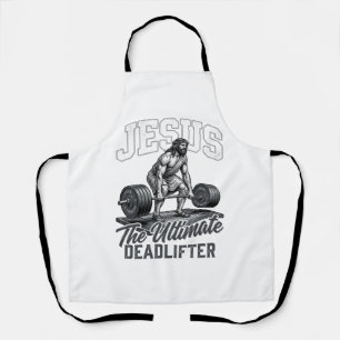 Tablier Chemise Vectorielle Vintage Jésus Ultimate Deadlif
