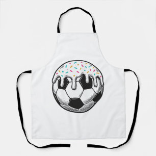 Tablier Chemise Vintage Balle de Football avec Glaçage qui