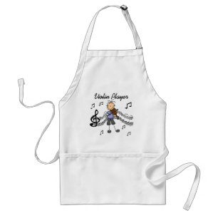 Tablier Chemises et Cadeaux pour Joueuse de Violon