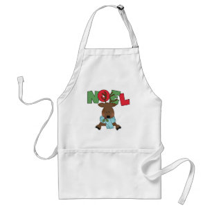 Tablier Chemises et cadeaux Reindeer Noel