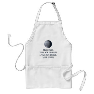 Tablier Cher amour Pluton de la NASA