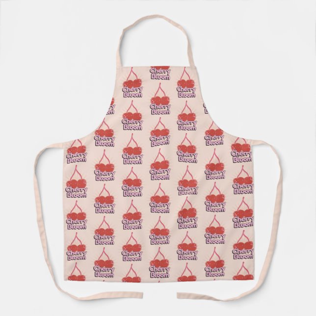 Tablier Cherry Bloom Apron (Recto)