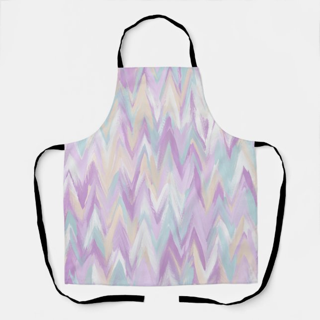 Tablier Chevrons Abstraits (Recto)