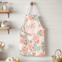Chic Moderne Pink Farmhouse Floral