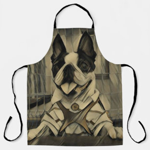 Tablier Chien de Boston