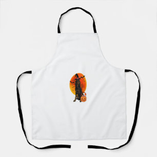 Tablier Chien Halloween Gordon Setter Jack-o'-lantern Citr