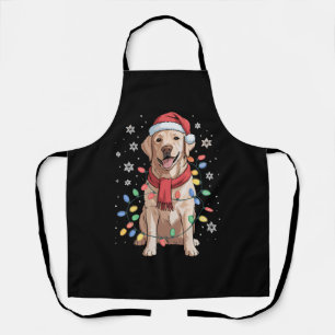 Tablier Chien Labrador Retriever Chapeau de Père Noël Noël