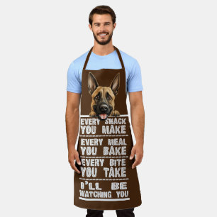 Tablier Chien Malinois Belge Chaque Snack Que Vous Faites
