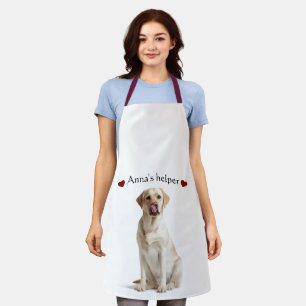 Tablier Chien Mignon   Tablier Personnalisé pour l