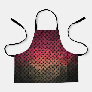 Tablier Chien patte, empreinte animale, chat animal poster