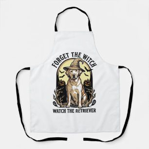 Tablier Chien sorcière Labrador Halloween Vintage Retrieve