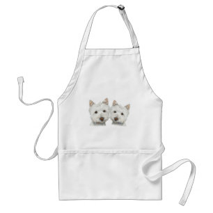 Tablier Chiens mignons de Westie