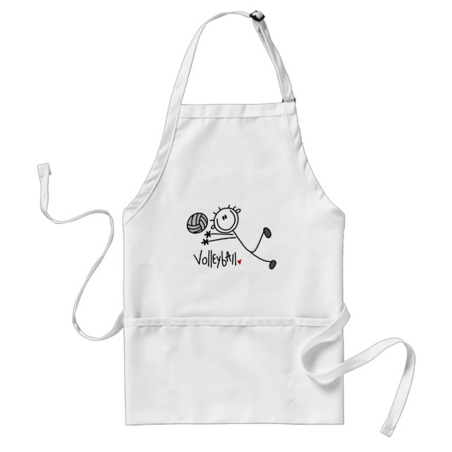 Tablier Chiffre de base T-shirts et cadeaux de bâton de (Devant)