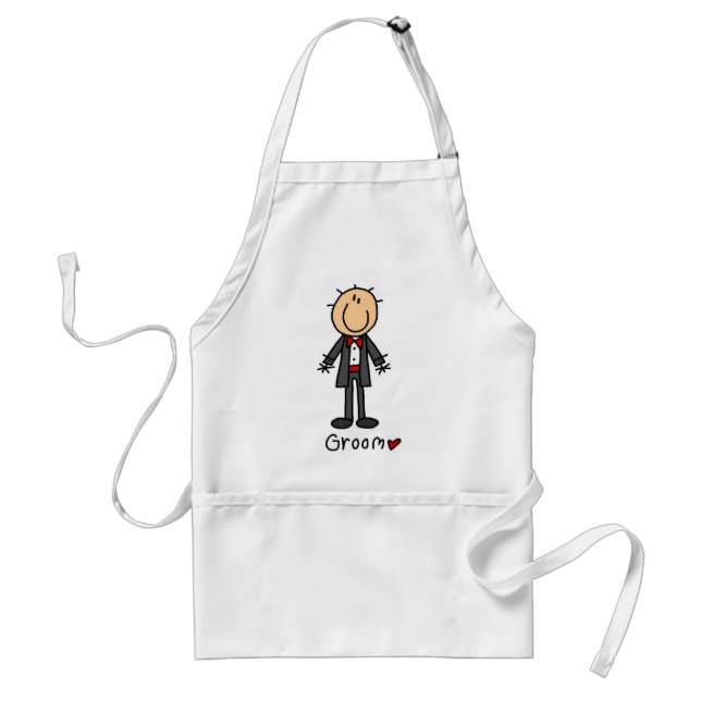 Tablier Chiffre T-shirts et cadeaux de bâton de marié (Devant)