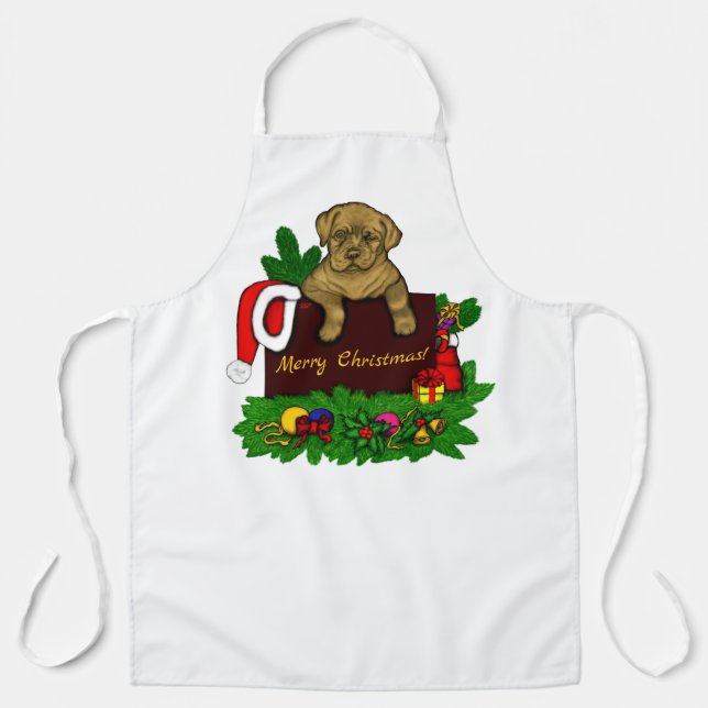 Tablier Chiffre XMas (Recto)
