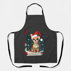 Tablier Chihuahua Noël Santa Pull Ugly Chien Amoureux X