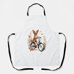 Tablier Chihuahua Vélo Bicyclette Chien Cyclisme