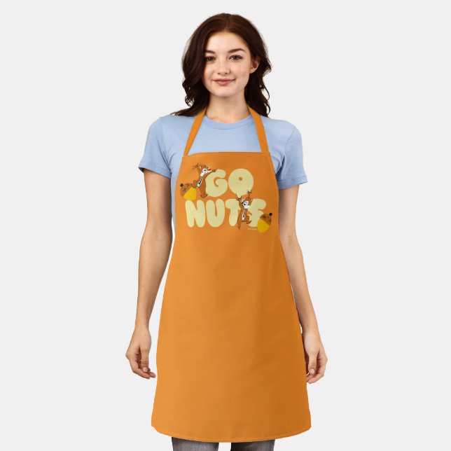 Tablier Chip & Dale Go Nuts ! (Porté)